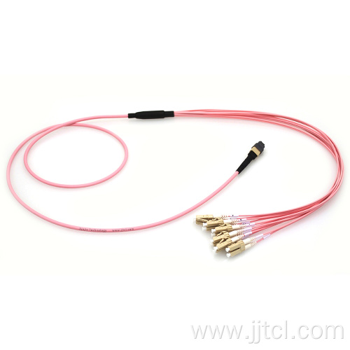 MPO-LC 12F 4.5mm double sheath Hybrid Cable